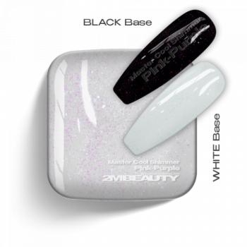 Gel Lack Fedő - Master Cool Shimmer Top Pink-Purple (13 ml) kép