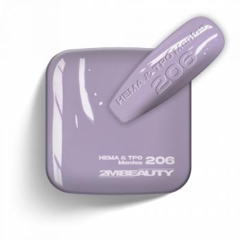 Gel Lack - HEMA & TPO Mentes 206 (5ml - mini me) kép