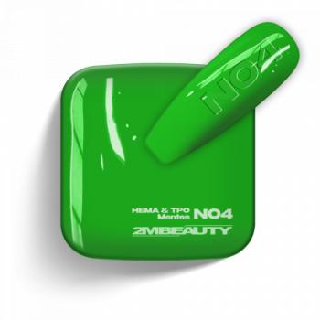 Gel Lack - Neon N004 - HEMA & TPO Mentes (13 ml) kép