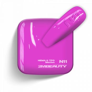 Gel Lack - Neon N011 - HEMA & TPO Mentes (13 ml) kép