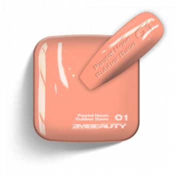Gel Lack - Pastel-Neon Rubber Base 01 (5ml - mini me) kép