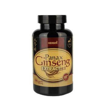 Ginseng kivonat 500mg ( Panax ginseng ) - 90 kapszula - Herbin kép