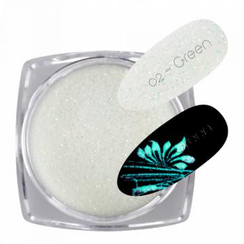 Glow Glitter White 02 - Green () kép