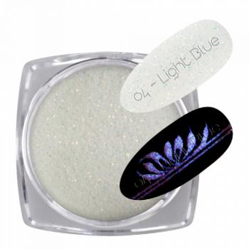 Glow Glitter White 04 - Light Blue () kép