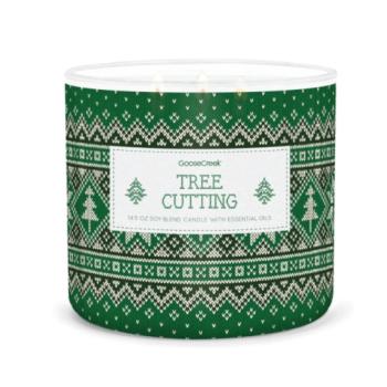 Goose Creek - Kácení stromku  Aromatická svíčka ve skle 411 g kép
