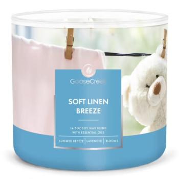 Goose Creek - SOFT LINEN BREEZE  Illatgyertya 411 g kép