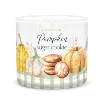 Goose Creek - Sütőtök cukorka  Illatgyertya 411g kép