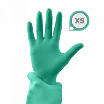 Gumikesztyű - Mentazöld (XS, 50 db) kép