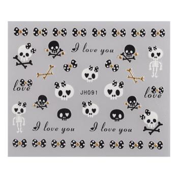 Halloween Matrica JH091 Gold () kép