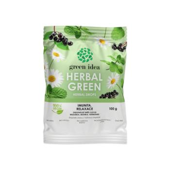 Herbal green - gyógynövényes cukorkák 100 g - Green idea kép