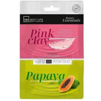 IDC Institute - Duó arcmaszk  Rózsaszín agyag és papaya  Arcmaszk kép