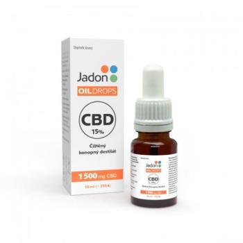 Jadon - Oil drops CBD 15%  Konopný destilát 15% 10 ml kép