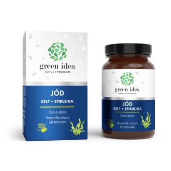 Jód - hínár + spirulina - kapszula 60 db - Green idea kép