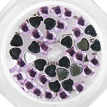 kő szív - 10 light purple () kép
