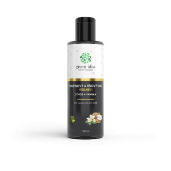 Kókusz és vanília fürdő- és testolaj 200 ml - Green idea kép