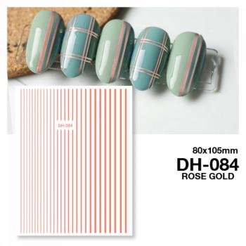 Köröm Matrica DH-084 (Rose Gold) () kép