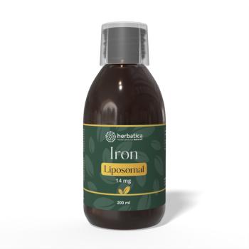 Lipozómás kelátos vas 14 mg – 200 ml – Herbatica kép