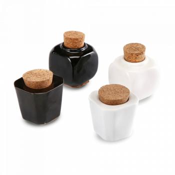 Liquidtartó Porcelán (Fehér, Trapezoid) kép