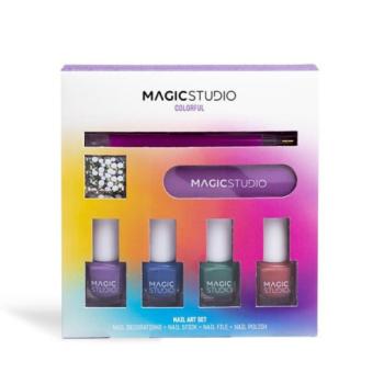 Magic Studio - COLORFUL NAIL ART GIFT SET  Ajándékcsomag kép