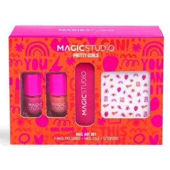Magic Studio - PRETTY GIRLS NAILS ART SET  Ajándékcsomag kép