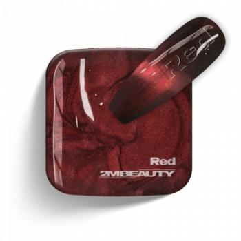 Magnet Effect Gel Lack Red (5ml - mini me) kép