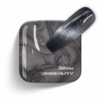 Magnet Effect Gel Lack Silver (13 ml) kép
