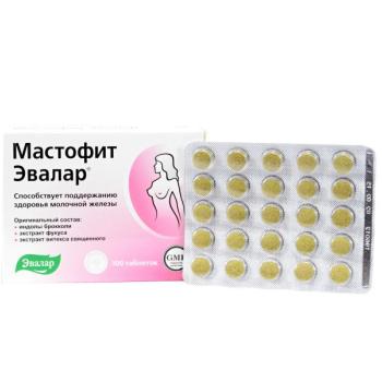 Mastofit - Evalar - 100 tabletta/ 0,2g kép