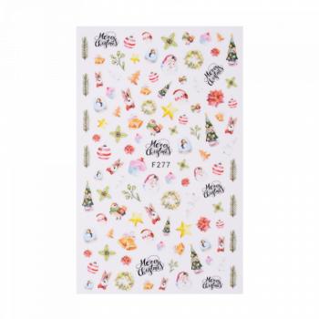Matrica Christmas F277 (db) kép