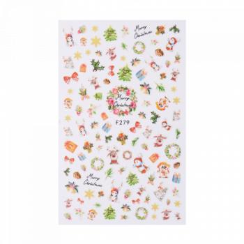 Matrica Christmas F279 (db) kép