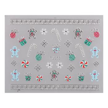 Matrica Christmas TJ052 Silver () kép