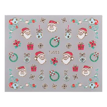 Matrica Christmas TJ053 Gold () kép