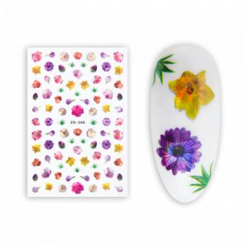 Matrica Flower ZS-306 () kép