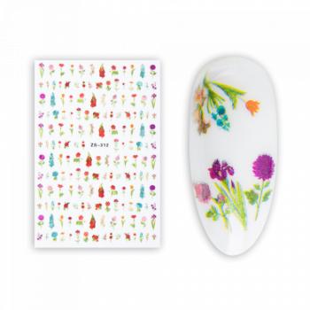 Matrica Flower ZS-312 () kép