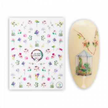 Matrica Flowers CA-059 () kép