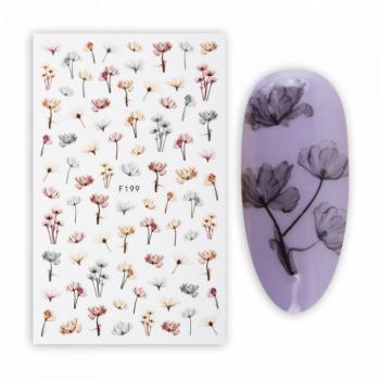 Matrica Flowers F199 () kép