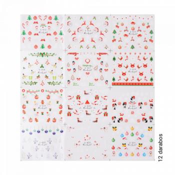 Matrica szett - Christmas - G013-G024 (db) kép
