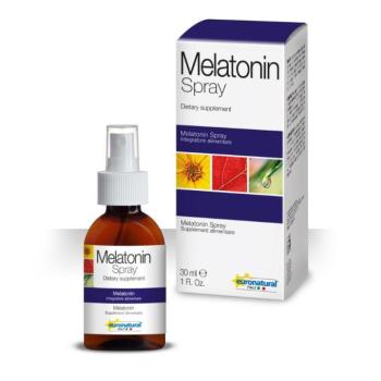 Melatonin spray - táplálékkiegészítő - 30 ml - Euronatural kép