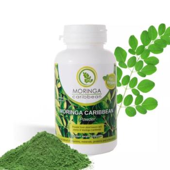 Moringa levél por - Moringa Caribbean - 100 g Ingyenes szállítás kép