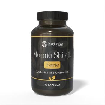 Mumio Shilajit Forte - 80 kapszula - Herbatica kép