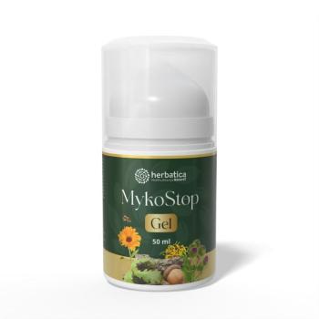 MykoStop Gel – regeneráló gél bőrre és körmökre, gombásodásra hajlamos területekre – 50 ml – Herbatica kép