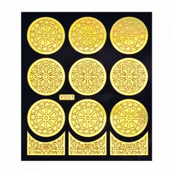 Nail Stencil Y01 () kép