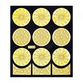 Nail Stencil Y48 () kép