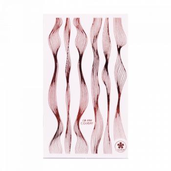 Nail sticker 53-01 - gold () kép