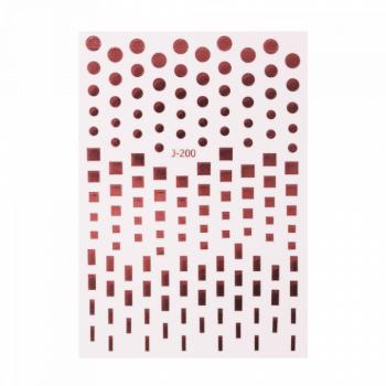 Nail sticker 56-01 - Rosegold () kép