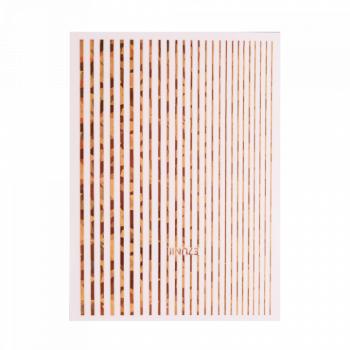 Nail sticker 57-03 - holo gold () kép