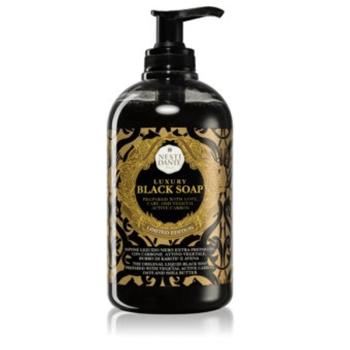 Nesti Dante Luxury Black - Fekete - Folyékony szappan 500 ml kép