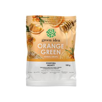 Orange green - gyógynövényes cukorkák 100 g - Green idea kép