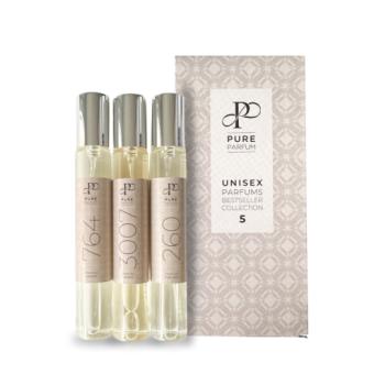 PURE - EMPLEADA BESTSELLER No.5  UNISEX/Férfi parfümcsomag 3x33 ml kép