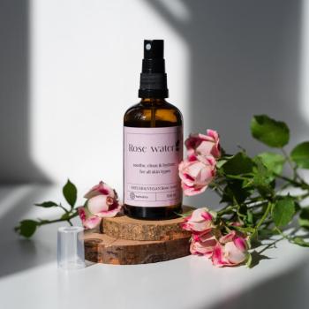 Rózsavíz 100% BIO természetes – Herbatica Mennyiség (Objem): 100 ml kép