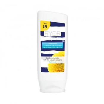 RYOR - Napvédő krém SPF 15 - közepes védelem  Tastápoló tej 200 ml. kép